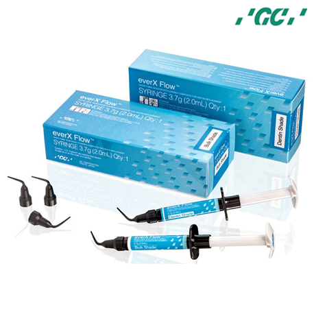 GC everX Flow Syringe Refill, Translucent Bulk Shade, 2ml, 3.7gm, Each